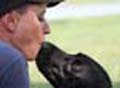 Payton kissing momma